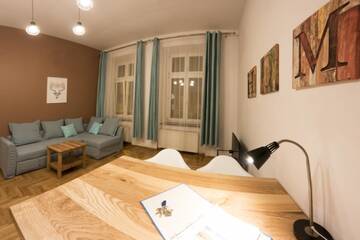 Фото номера Просторные апартаменты с 1 спальней Апартаменты Fresh Apartments г. Краков 3