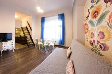 Фото номера Апартаменты - 1 этаж с 2 ванными комнатами Апартаменты Fresh Apartments г. Краков 2