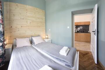 Фото номера Апартаменты с 1 спальней (для 4 взрослых) Апартаменты Fresh Apartments г. Краков 5