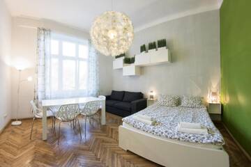 Фото номера Апартаменты Делюкс (6 взрослых) Апартаменты Fresh Apartments г. Краков 3