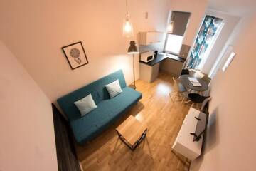 Фото номера Небольшие апартаменты с 1 спальней Апартаменты Fresh Apartments г. Краков 2