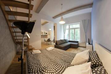 Фото номера Апартаменты Делюкс Апартаменты Fresh Apartments г. Краков 8