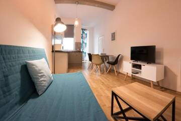 Фото номера Небольшие апартаменты с 1 спальней Апартаменты Fresh Apartments г. Краков 4