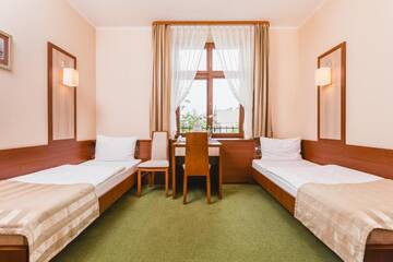 Фото номера Двухместный номер с 2 отдельными кроватями Отель Domus Mater Hotel г. Краков 11