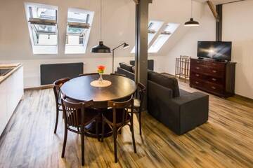 Фото номера Двухуровневые апартаменты Апартаменты Sewa Apartments г. Краков 4