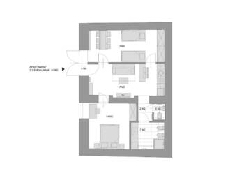 Фото номера Апартаменты с 2 спальнями Апартаменты Sewa Apartments г. Краков 7