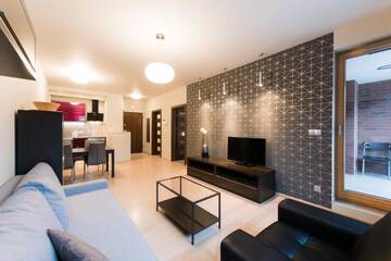 Фото номера Улучшенные апартаменты с 1 спальней Апарт-отели EXCLUSIVE Aparthotel г. Краков 10