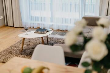 Фото номера Улучшенные апартаменты с 1 спальней Апарт-отели EXCLUSIVE Aparthotel г. Краков 14