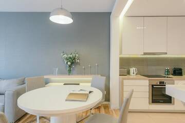 Фото номера Улучшенные апартаменты с 1 спальней Апарт-отели EXCLUSIVE Aparthotel г. Краков 19