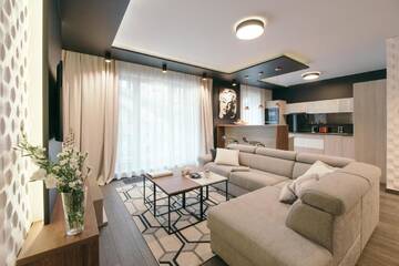 Фото номера Улучшенные апартаменты с 2 спальнями Апарт-отели EXCLUSIVE Aparthotel г. Краков 4