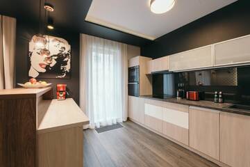Фото номера Улучшенные апартаменты с 2 спальнями Апарт-отели EXCLUSIVE Aparthotel г. Краков 5