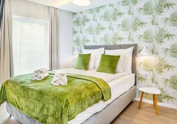 Фото номера Two-Bedroom Apartment Two-Bedroom Apartment with Balcony and Park View Апарт-отели Inpoint Smart Apartments г. Краков 3