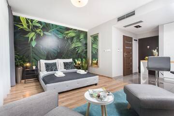 Фото номера Номер-студио Делюкс с балконом Апарт-отели Inpoint Smart Apartments г. Краков 2