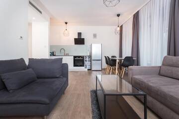 Фото номера Стандартные апартаменты с 1 спальней и балконом Апарт-отели Inpoint Smart Apartments г. Краков 5