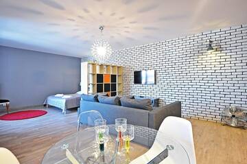 Фото номера Апартаменты-студио I Апартаменты Designomania Apartments - Nadwiślańska 11 г. Краков 22