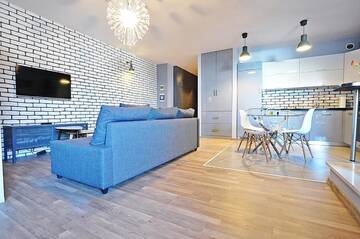 Фото номера Апартаменты-студио I Апартаменты Designomania Apartments - Nadwiślańska 11 г. Краков 24