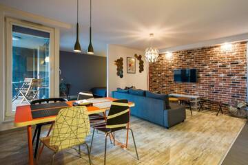 Фото номера Апартаменты-студио II Апартаменты Designomania Apartments - Nadwiślańska 11 г. Краков 7