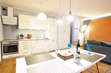 Фото номера Апартаменты-студио III Апартаменты Designomania Apartments - Nadwiślańska 11 г. Краков 5