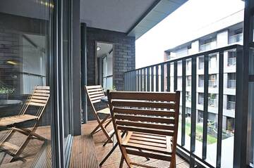 Фото номера Апартаменты-студио III Апартаменты Designomania Apartments - Nadwiślańska 11 г. Краков 9