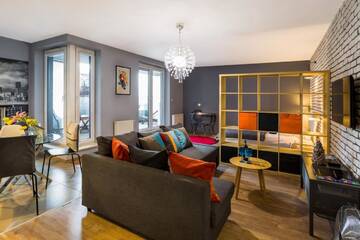 Фото номера Апартаменты-студио I Апартаменты Designomania Apartments - Nadwiślańska 11 г. Краков 5