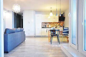 Фото номера Апартаменты-студио II Апартаменты Designomania Apartments - Nadwiślańska 11 г. Краков 9