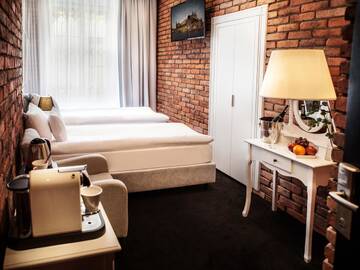 Фото номера Классический двухместный номер с 1 кроватью Апарт-отели Aparthotel Betmanowska Main Square Residence г. Краков 2