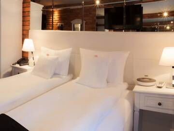 Фото номера Классический двухместный номер с 1 кроватью Апарт-отели Aparthotel Betmanowska Main Square Residence г. Краков 3