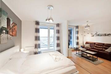 Фото номера Апартаменты Делюкс Апартаменты Apartament Nad Wisłą г. Краков 43