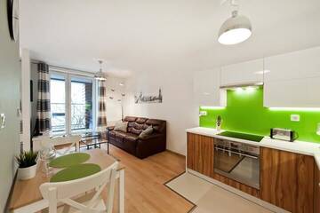 Фото номера Апартаменты Делюкс Апартаменты Apartament Nad Wisłą г. Краков 6