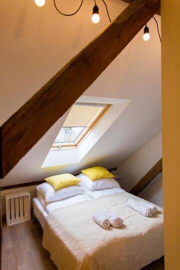 Фото номера Loft with Private Bathroom - Attic Апартаменты Pilotow 87 Apartments г. Краков 11