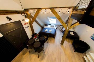 Фото номера Loft with Mezzanine and Private Bathroom - Attic Апартаменты Pilotow 87 Apartments г. Краков 2