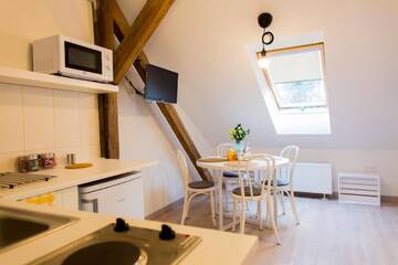 Фото номера Loft with Private Bathroom - Attic Апартаменты Pilotow 87 Apartments г. Краков 3