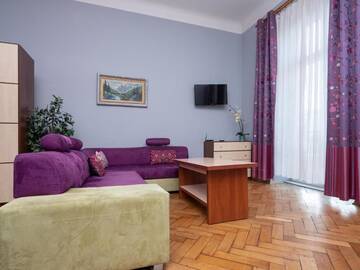 Фото номера Номер-студио с балконом и видом на город Апарт-отели Wawel Apartments - Old Town г. Краков 4
