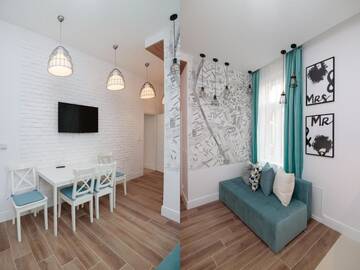 Фото номера Апартаменты Делюкс с 2 спальнями Апарт-отели Wawel Apartments - Old Town г. Краков 11