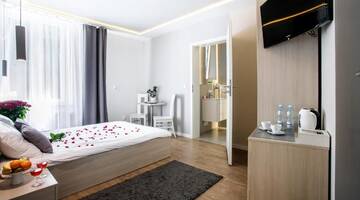 Фото номера Двухместный номер с 1 кроватью Апарт-отели Apartamenty Platinia г. Краков 20