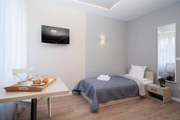 Фото номера Двухместный номер с 1 кроватью Апарт-отели Apartamenty Platinia г. Краков 35