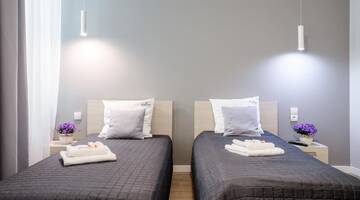 Фото номера Двухместный номер с 1 кроватью Апарт-отели Apartamenty Platinia г. Краков 14