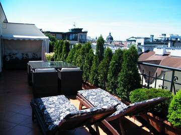 Фото номера Апартаменты с террасой Апартаменты Apartament w centrum г. Краков 21