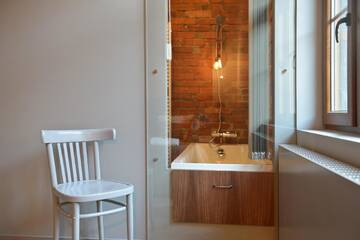 Фото номера Апартаменты с 2 спальнями Апартаменты La Gioia Grey Stylish Apartments г. Краков 15