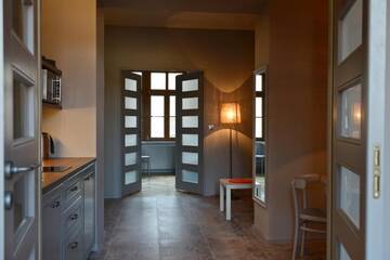 Фото номера Апартаменты с 2 спальнями Апартаменты La Gioia Grey Stylish Apartments г. Краков 9