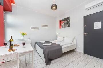 Фото номера Номер-студио с видом на город - 19/2 Апартаменты K12 Apartments г. Краков 5