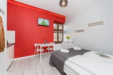 Фото номера Номер-студио с видом на город - 19/2 Апартаменты K12 Apartments г. Краков 12