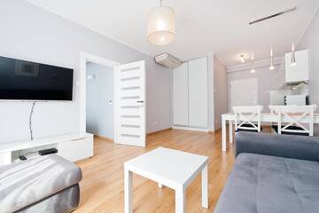 Фото номера Апартаменты с 1 спальней - Lubicz 17F Апартаменты Apartamenty Sun &amp; Snow Kraków Browar Lubicz г. Краков 6