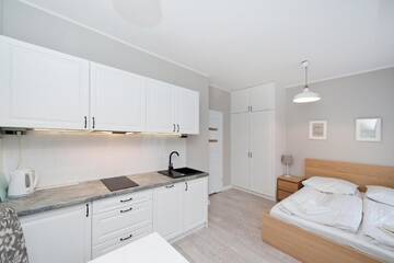 Фото номера Апартаменты-студио - Lubicz 17F Апартаменты Apartamenty Sun &amp; Snow Kraków Browar Lubicz г. Краков 2