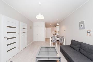 Фото номера Апартаменты с 1 спальней - Lubicz 17F Апартаменты Apartamenty Sun &amp; Snow Kraków Browar Lubicz г. Краков 3