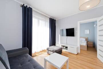 Фото номера Апартаменты с 1 спальней - Lubicz 17F Апартаменты Apartamenty Sun &amp; Snow Kraków Browar Lubicz г. Краков 3