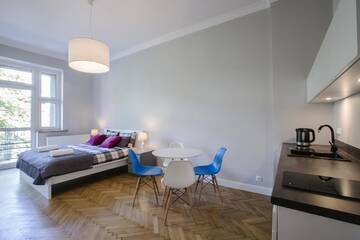 Фото номера Апартаменты с балконом Апартаменты Central Place Warszawska г. Краков 5