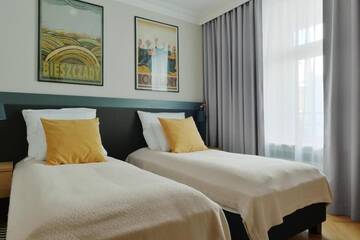 Фото номера Апартаменты с 2 спальнями и балконом Апарт-отели STRADONIA Serviced Apartments г. Краков 9