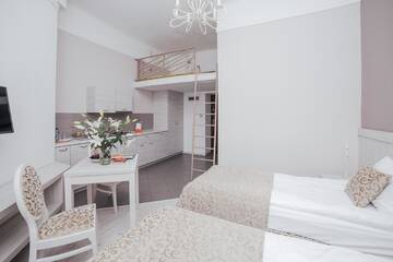 Фото номера Апартаменты-студио с односпальными кроватями Апарт-отели Apartamenty Bonerowska 5 г. Краков 3