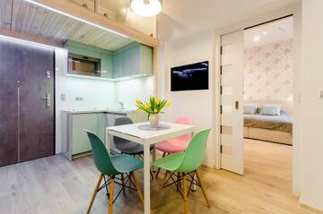 Фото номера Апартаменты Делюкс с мезонином Апартаменты Central Krak Apartments г. Краков 10